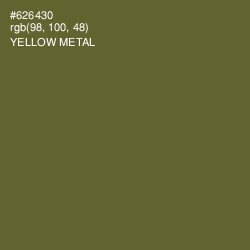 #626430 - Yellow Metal Color Image